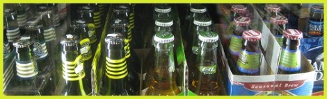 Yellow_Beer bottles_2013-04-07
